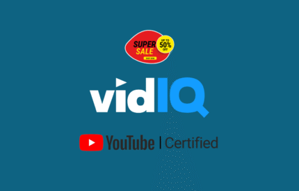 vidIQ Boost Plan | 1 Month Subscription